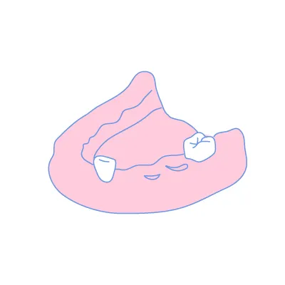 残っている歯がほとんどない